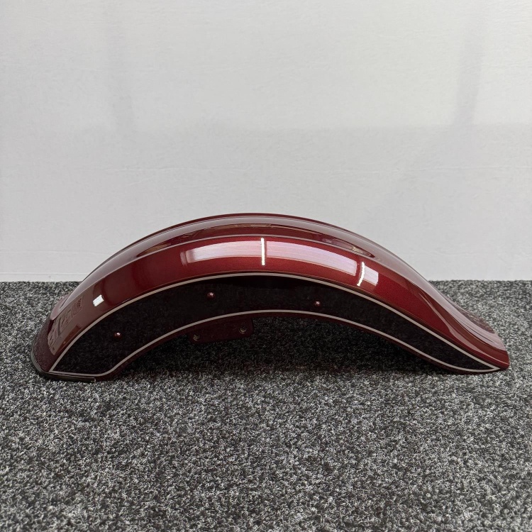 Indian Scout front fender / mudguard in maroon crimson